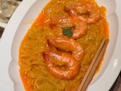 渤海湾对虾炖白菜-喜鼎海胆水饺(东港店)