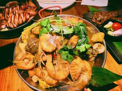 手抓海鲜黄咖喱味-仓库南洋海鲜小排档(柳河路店)