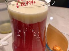 火龙果奶盖茶-必胜客(南锣鼓巷店)