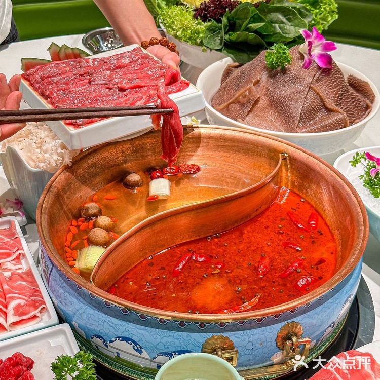 啊啊啊!奶香味的内蒙羊肉火锅爱住了❗️