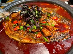 -探鱼·鲜青椒爽麻烤鱼(苏宁广场店)