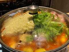 芝士年糕五花肉火锅-花腰餐吧Bistro烧烤 傣味(传媒大学店)
