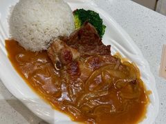 鸳鸯趴饭～-香港新发烧腊茶餐厅(水围店)