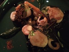 香煎扇贝配迷你混合海鲜-AZUL by FUEL蓝色·法式酒馆(琶醍店)