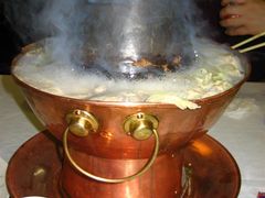 把手烫伤的锅子-东来顺饭庄(王府井步行街店)