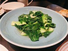 清炒油菜苔-庐灶江南·江南菜·四合院Bistro(东直门·华侨夜泊君亭店)