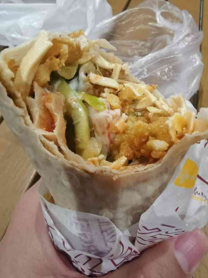 一姐卷饼王-"每天进步一点点09写点评鸭[调皮]团购.