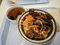 黑椒排骨拌饭-北大家园食堂
