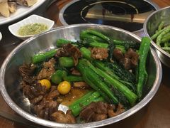 菜心炒鸡杂-启香鸡私房菜(湖景店)