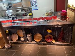 自助调料区-俏湘浔·宴会主题酒店
