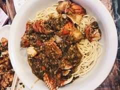 蟹脚热干面-沈记烧烤海鲜(江汉二路店)