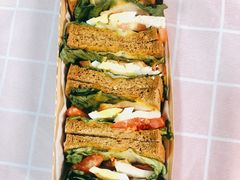 芝香薄切火腿片大嘴三明治-星巴克(大连瓦房店世纪广场店)