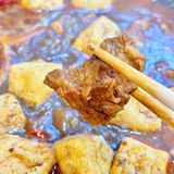 万物皆可火锅！这次挑战牛板筋😋