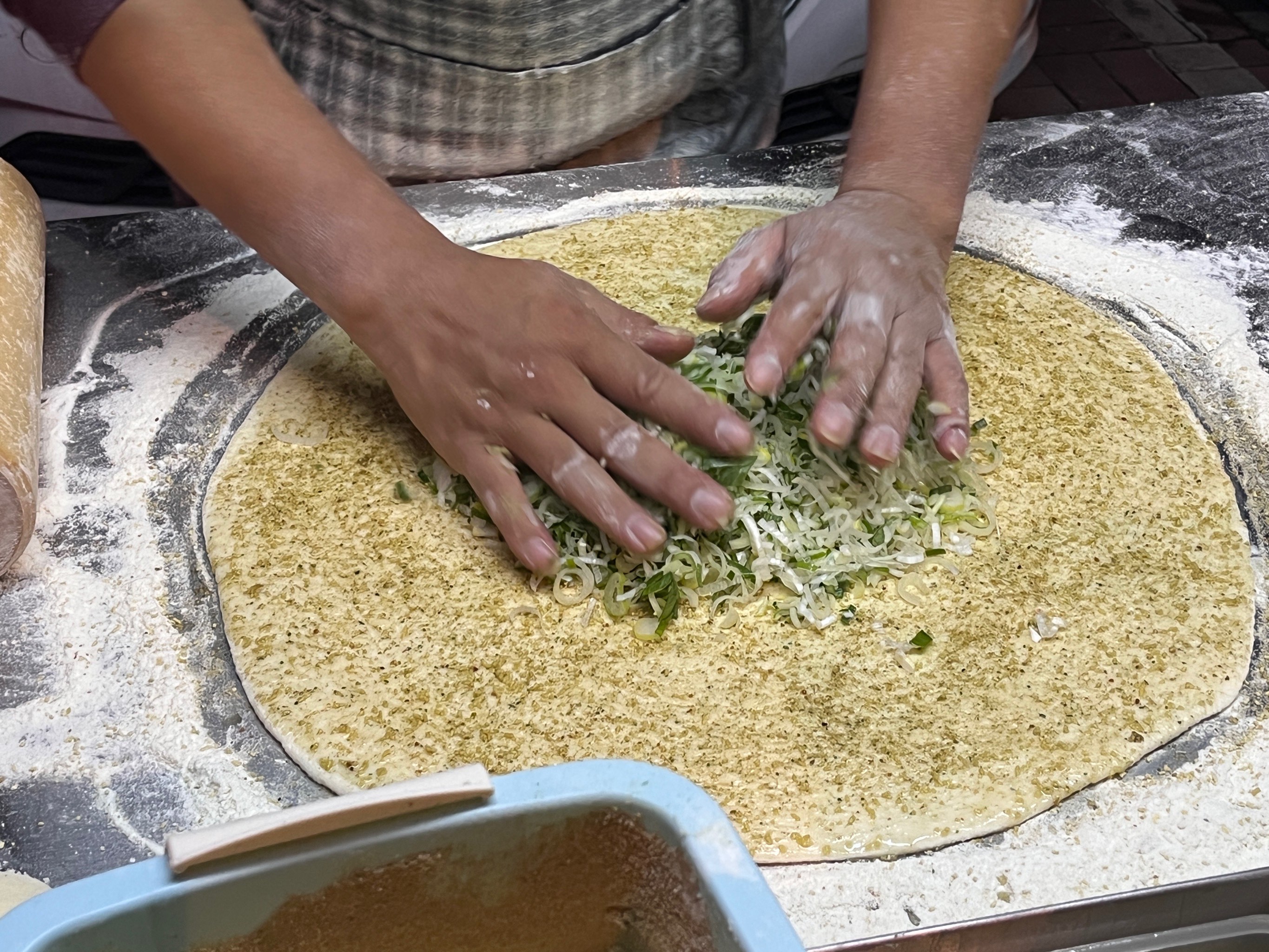 香葱大饼美味