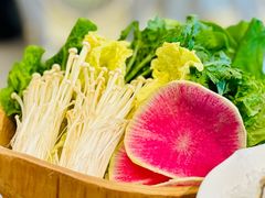 综合蔬菜拼盘-椰子不语 椰子鸡火锅(淮海店)