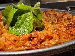 铁板章鱼五花肉-春熙台韩国料理·章鱼肥牛(西丽店)