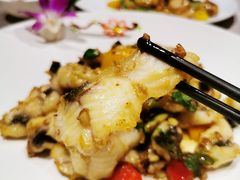 沙姜薄荷叶炒脆鲩-迎悦轩(维景湾店)