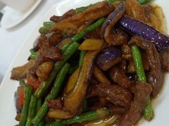烧汁牛柳茄子-文记壹心鸡(宝华路店)