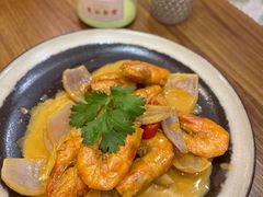 招牌古法秘制咖喱虾皇虾-曼谷食堂·泰国家庭料理