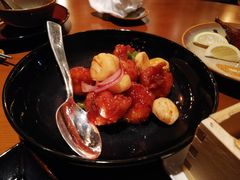菠萝咕咾虾球-上海柏悦酒店·世纪100牛排馆