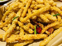 干煸藕条-肖记公安牛肉鱼杂馆·省级非物质文化遗产(万松园直营店)
