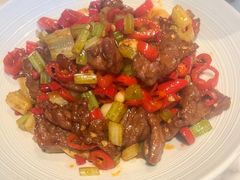 鲜椒嫩牛肉-蔴将·川菜(黄龙万科店)