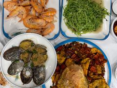 香辣霸王蟹-渔中舟海鲜大排档(普陀沈家门店)