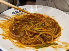 牛肉炒拉条-丝路伊兰·兰州牛肉面(牛街总店)