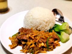 榨菜牛肉饭-潮庭港式茶餐厅·熊仔奶茶(同济广场店)