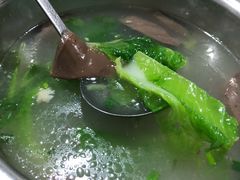 鸡血小菜汤-弓虽昌焖烧鸡(大竹林店)
