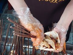-老鼓楼麻辣烫夹馍