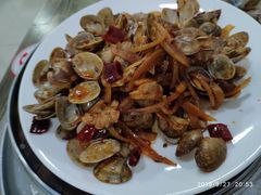 辣炒花蛤-小叶大馅饺子城