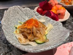 日式生菜丝海蜇色拉-大渔铁板烧(中山路八佰伴店)