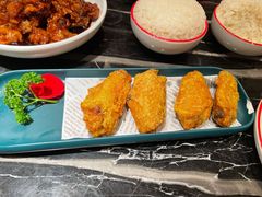 蛋黄鸡翅-新白鹿餐厅(虹桥南丰城店)
