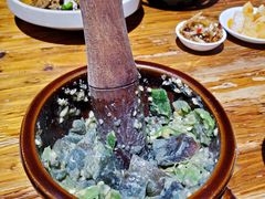 擂辣椒皮蛋-胡师傅三下锅(汽车站店)