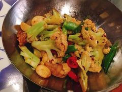 干锅花菜-绿茶餐厅(布吉万象汇店)