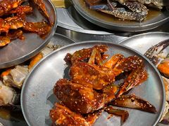 -明洞阿姨·韩式酱蟹烤肉·创意料理(三元桥店)