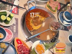 -左庭右院鲜牛肉火锅(浦江欢乐颂店)