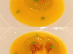 金汤瑶柱扒玉环-北京饭店谭家菜
