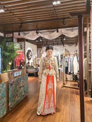 -懿沉香中式嫁衣礼服秀禾服龙凤褂马来褂旗袍总店