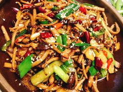 干锅茶树菇-阿嫂印象·民间江湖菜(大学城店)