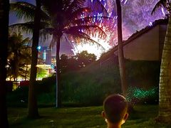 -欢乐海岸椰林沙滩-2025湾区超级灯会