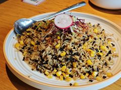 松茸什菌炒饭-汝是素•文创素食馆(金月湾店)