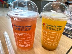 百香果芒果饮-达美乐比萨(深圳广厦路店)