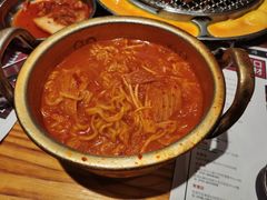 锅辛拉面-青瓦炭韩潮烤肉(花园道店)