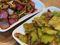 牛肉炒凉瓜-大唐靓汤江门私房菜(景田店)