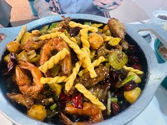 麻辣虾翅锅-小城外婆肴私房菜.家宴聚集点(圆明园颐和园·清河上地店)