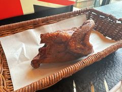 吊炉脆皮鸽子-老谷家黄泥烧鸽子·烧烤