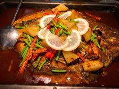 -探鱼·鲜青椒爽麻烤鱼(苏宁广场店)