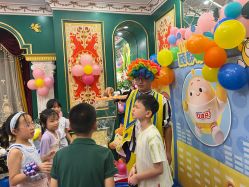 -小鲤鱼生日气球派对会场策划布置